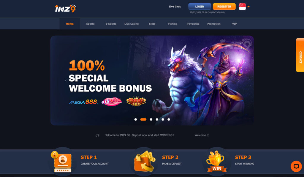 INZ9 Casino Malaysia