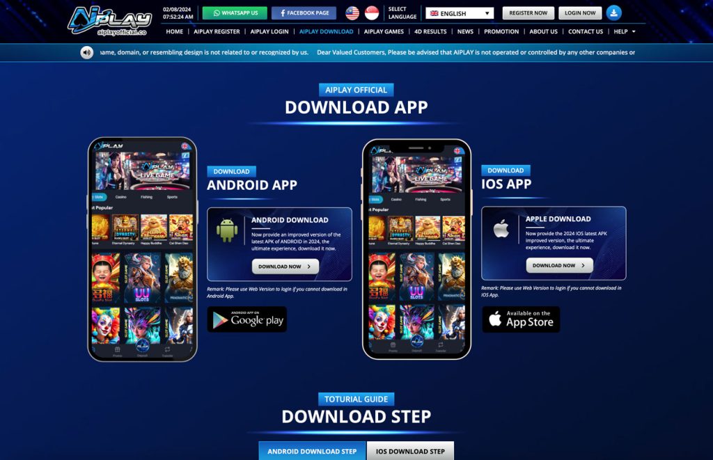 AiPLAY Free Credit Casino Download