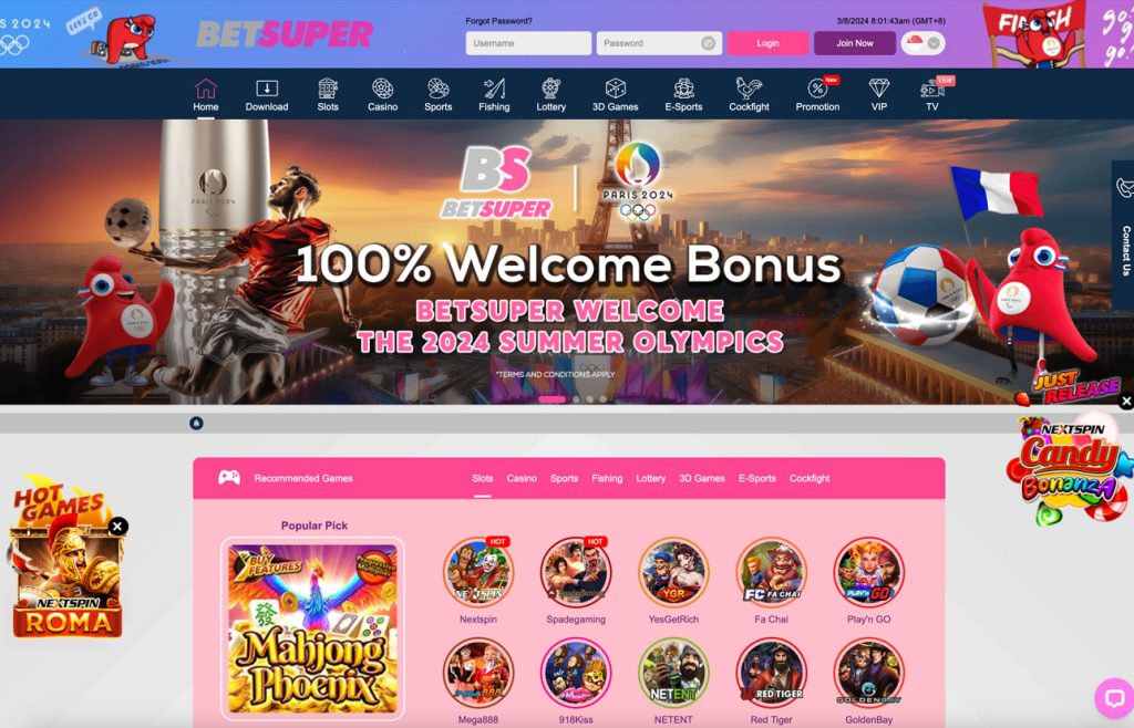 BetSuper Free Credit Casino Download