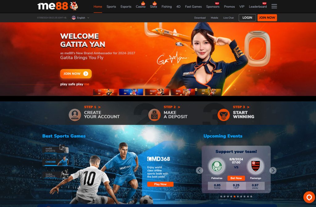 ME88 Free Credit Casino Download